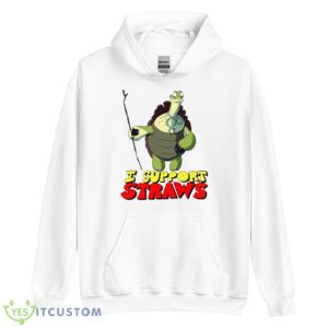 I Support Straws Shirt 7 I Support Straws Shirt - Unisex Heavy Blend Hooded Sweatshirt