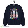 I Survived 100 Masked School Llama Virtual Teacher T-Shirt Product Photo 1