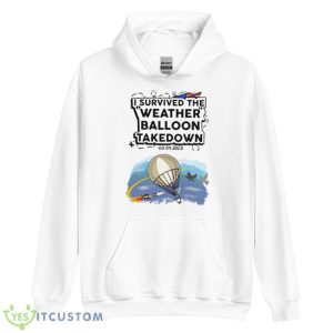 I Survived The Weather Balloon Takedown 2023 Shirt 7 I Survived The Weather Balloon Takedown 2023 Shirt - Unisex Heavy Blend Hooded Sweatshirt