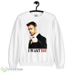 I Want You Rocco Siffredi Shirt - Unisex Heavy Blend Crewneck Sweatshirt