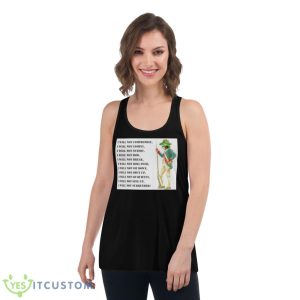 I Will Not Compromise I Will Not Comply Shirt 10 I Will Not Compromise I Will Not Comply Shirt - Women's Flowy Racerback Tank