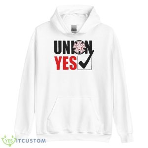 IATSE Local 700 Union Yes Shirt 7 IATSE Local 700 Union Yes Shirt - Unisex Heavy Blend Hooded Sweatshirt