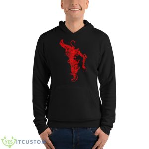 Ibm Red Design Ajin Demi Human Shirt - Unisex Fleece Pullover Hoodie