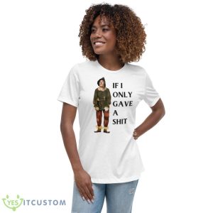 If I Only Gave A Shit The Wizard Of Oz Shirt - Women's Relaxed Short Sleeve Jersey Tee