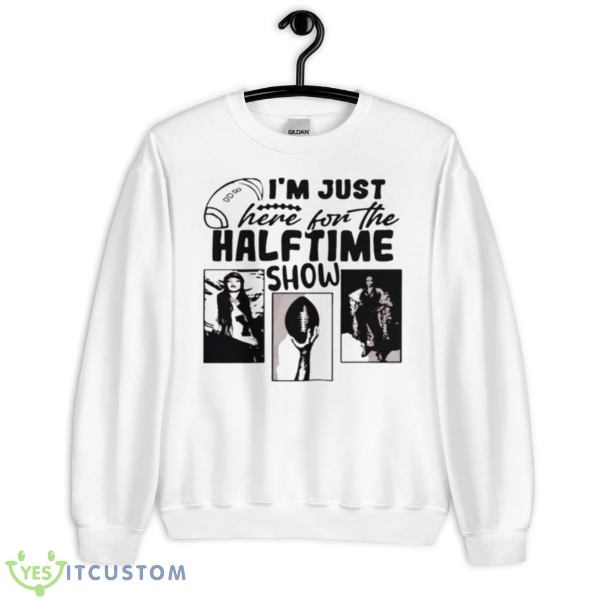 I’m Just Here For The Half Time Show Funny Superbowl Lvii Shirt 2 I’m Just Here For The Half Time Show Funny Superbowl Lvii Shirt - Unisex Heavy Blend Crewneck Sweatshirt