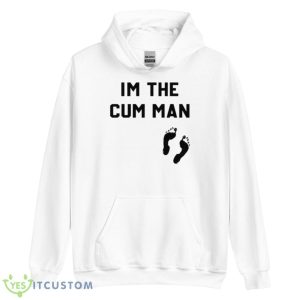 I’m The Cum Man Footprints Shirt 7 I’m The Cum Man Footprints Shirt - Unisex Heavy Blend Hooded Sweatshirt