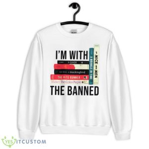 I’m With The Banned Vintage Shirt - Unisex Heavy Blend Crewneck Sweatshirt
