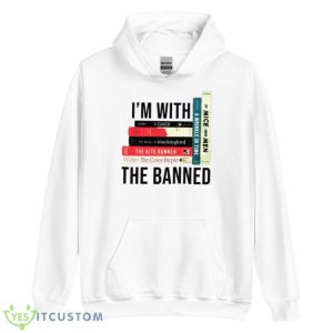 I’m With The Banned Vintage Shirt - Unisex Heavy Blend Hooded Sweatshirt