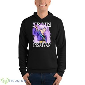 Insaiyan Future Trunks Dragon Ball Manga Shirt - Unisex Fleece Pullover Hoodie