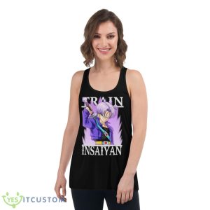 Insaiyan Future Trunks Dragon Ball Manga Shirt - Women's Flowy Racerback Tank