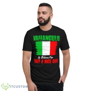 Italia Flag Art Vaffanculo Shirt 7 Italia Flag Art Vaffanculo Shirt - Short Sleeve T-Shirt