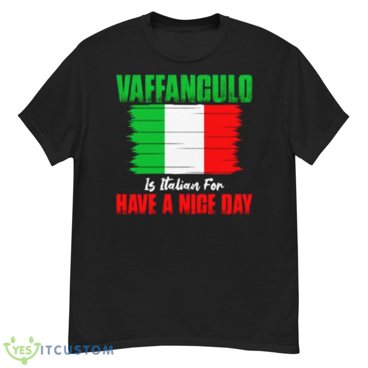 Italia Flag Art Vaffanculo Shirt 12 Italia Flag Art Vaffanculo Shirt - G500 Men’s Classic T-Shirt