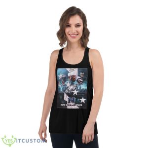 ItsAPhillyThing Fly Eagles Fly Are Nfc Champions And Off To The Super Bowl Shirt - Women's Flowy Racerback Tank