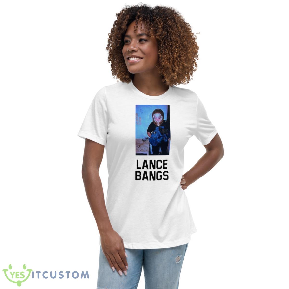 Jackass Lance Bangs Shirt 5 Jackass Lance Bangs Shirt - Women's Relaxed Short Sleeve Jersey Tee
