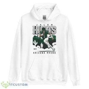 Jalen Hurts Philadelphia Arizona Bound Signature Shirt - Unisex Heavy Blend Hooded Sweatshirt