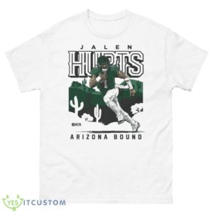 Jalen Hurts Philadelphia Arizona Bound Signature Shirt - 500 Men’s Classic Tee Gildan