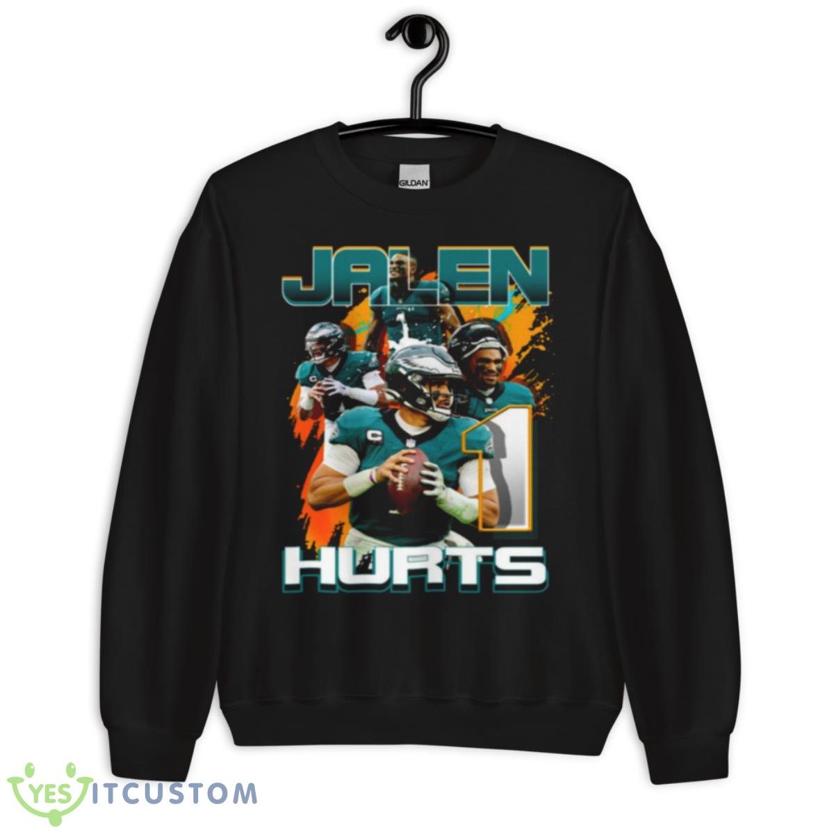 Jalen Hurts Shirt 3 Jalen Hurts Shirt - Unisex Crewneck Sweatshirt