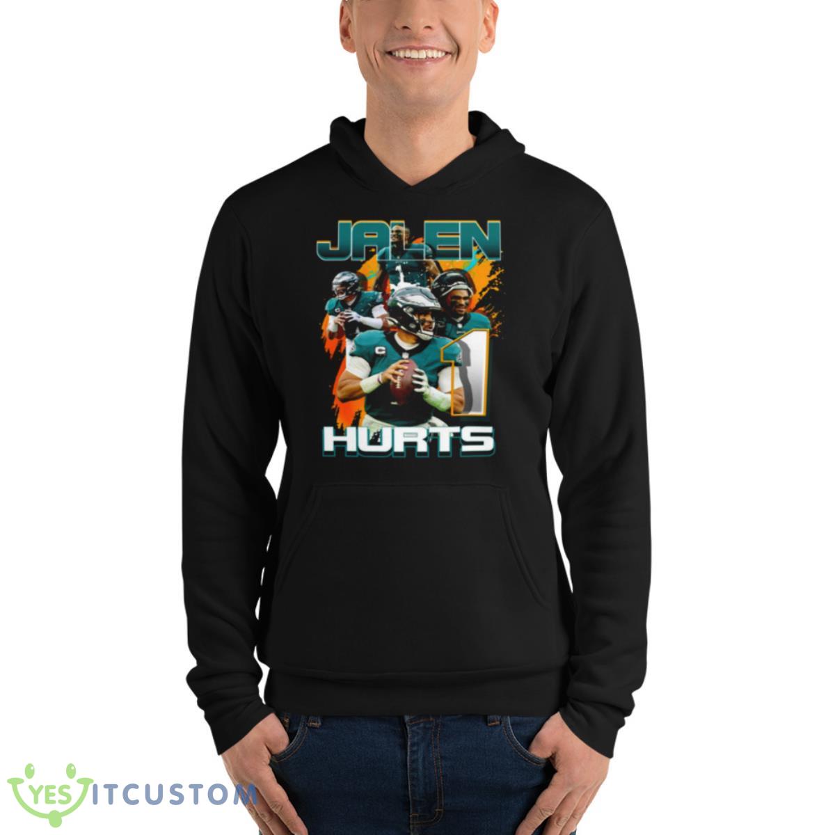 Jalen Hurts Shirt 4 Jalen Hurts Shirt - Unisex Fleece Pullover Hoodie