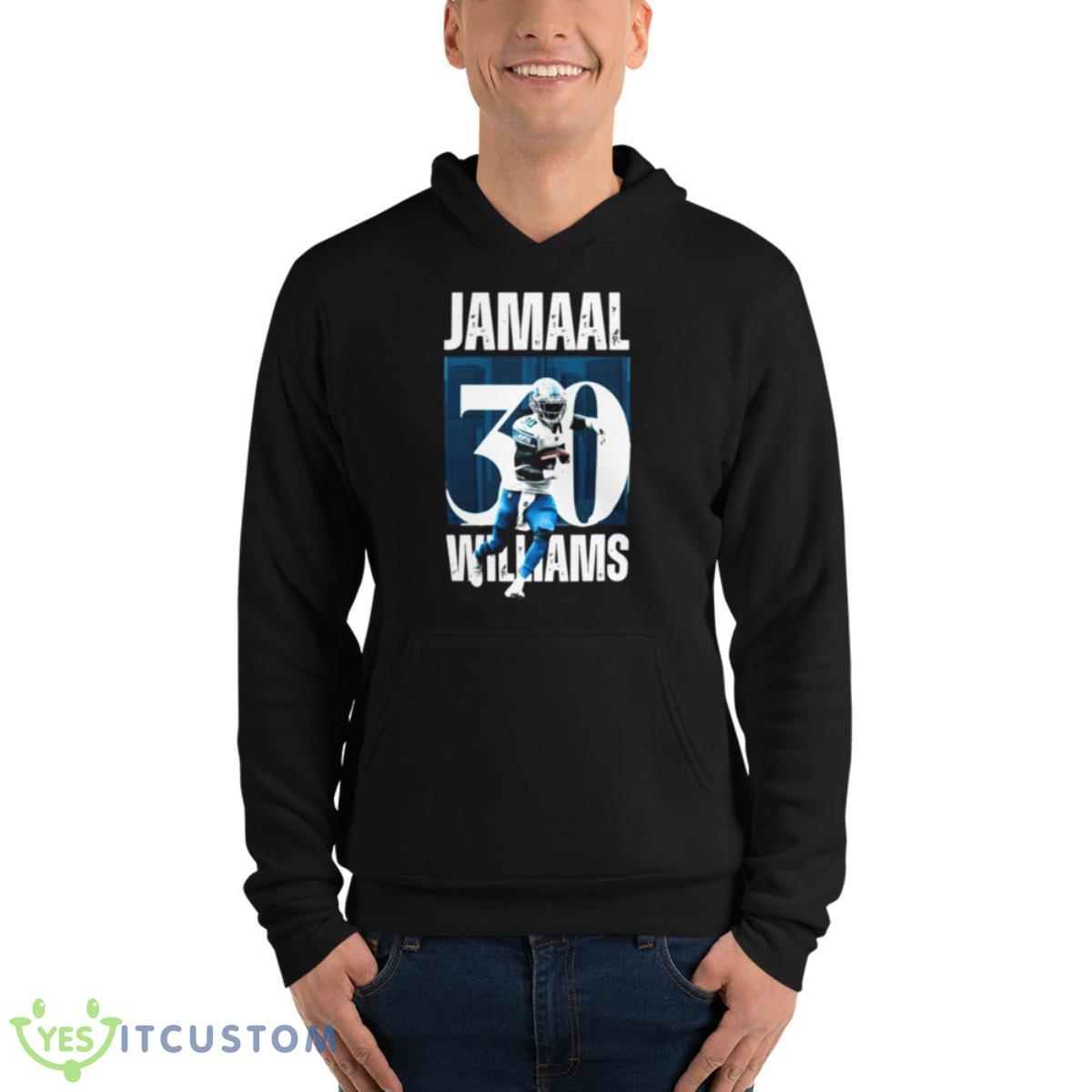 Jamaal Williams Football Dance Shirt 4 Jamaal Williams Football Dance Shirt - Unisex Fleece Pullover Hoodie