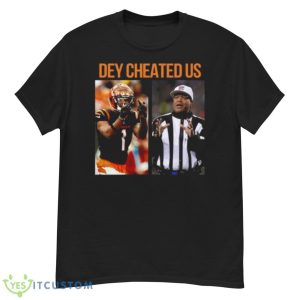 Ja’marr Chase Dey Cheated Us Shirt - G500 Men’s Classic T-Shirt