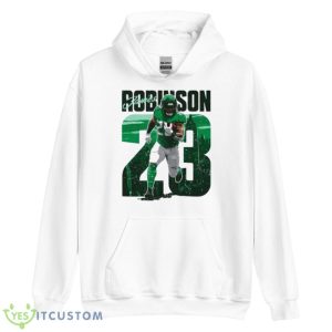 James Robinson New York J Football Shirt - Unisex Heavy Blend Hooded Sweatshirt