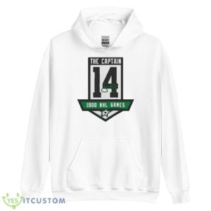 Jamie Benn 1000 Games Shirt - Unisex Heavy Blend Hooded Sweatshirt