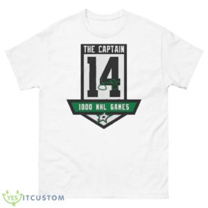 Jamie Benn 1000 Games Shirt - 500 Men’s Classic Tee Gildan