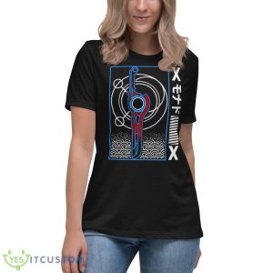 Japanese Style Blade Weapon Shirt 11 Japanese Style Blade Weapon Shirt - Women's Relaxed Short Sleeve Jersey Tee