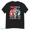 Jason Kelce Vs Travis Kelce Brothers My Mom Can’t Lose Signatures City Shirt - G500 Men’s Classic T-Shirt