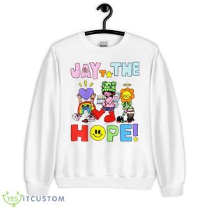 Jay The Hope Shirt 6 Jay The Hope Shirt - Unisex Heavy Blend Crewneck Sweatshirt
