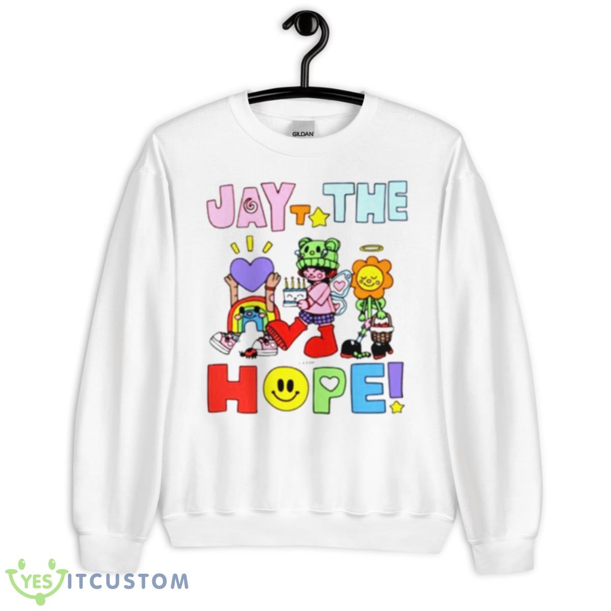 Jay The Hope Shirt 2 Jay The Hope Shirt - Unisex Heavy Blend Crewneck Sweatshirt