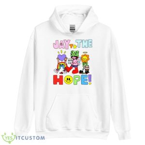 Jay The Hope Shirt 7 Jay The Hope Shirt - Unisex Heavy Blend Hooded Sweatshirt