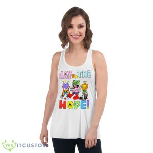 Jay The Hope Shirt 8 Jay The Hope Shirt - Women's Flowy Racerback Tank