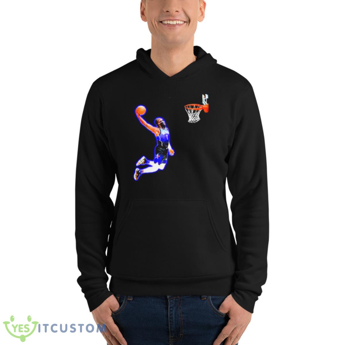 Jaylen Brown All Star Dunk Shirt 4 Jaylen Brown All Star Dunk Shirt - Unisex Fleece Pullover Hoodie