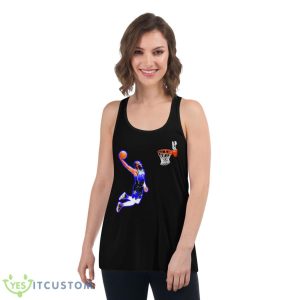 Jaylen Brown All Star Dunk Shirt 10 Jaylen Brown All Star Dunk Shirt - Women's Flowy Racerback Tank