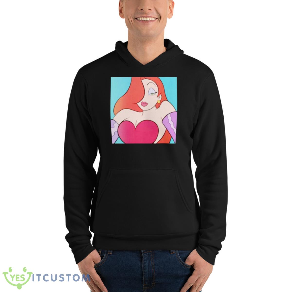Jessica Rabbit Roger RabbiShirt 13 Jessica Rabbit Roger RabbiShirt - Unisex Fleece Pullover Hoodie