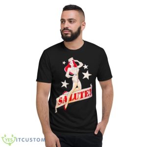 Jessica Rabbit Salute Shirt 7 Jessica Rabbit Salute Shirt - Short Sleeve T-Shirt