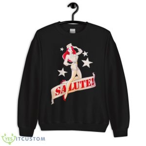 Jessica Rabbit Salute Shirt 8 Jessica Rabbit Salute Shirt - Unisex Crewneck Sweatshirt