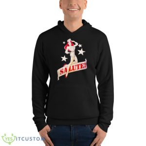 Jessica Rabbit Salute Shirt 9 Jessica Rabbit Salute Shirt - Unisex Fleece Pullover Hoodie