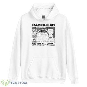 Jigsaw Falling Into Place Radiohead Shirt - Unisex Heavy Blend Hooded Sweatshirt