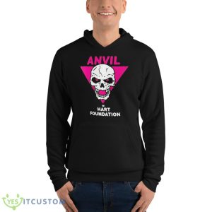 Jim Neidhart Hart Foundation Retro Shirt 9 Jim Neidhart Hart Foundation Retro Shirt - Unisex Fleece Pullover Hoodie