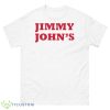 Jimmy John’s Merchandise Red Logo Shirt - 500 Men’s Classic Tee Gildan