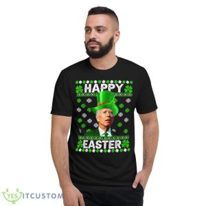 Joe Biden Happy Easter Confused St Patricks Day Shirt 7 Joe Biden Happy Easter Confused St Patricks Day Shirt - Short Sleeve T-Shirt