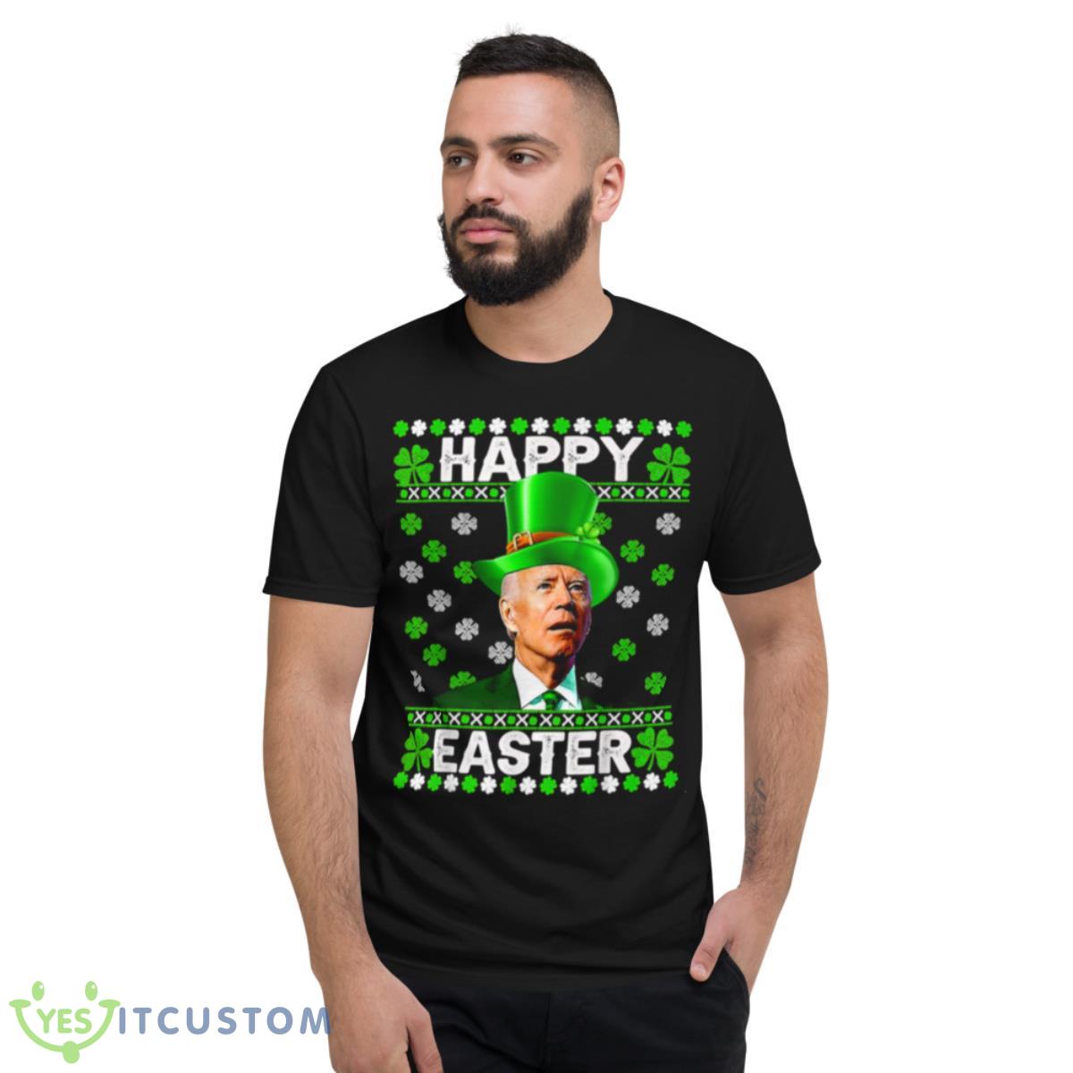 Joe Biden Happy Easter Confused St Patricks Day Shirt 13 Joe Biden Happy Easter Confused St Patricks Day Shirt - Short Sleeve T-Shirt