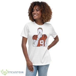 Joe Burrow Cigar 2023 Shirt - Women's Relaxed Short Sleeve Jersey Tee