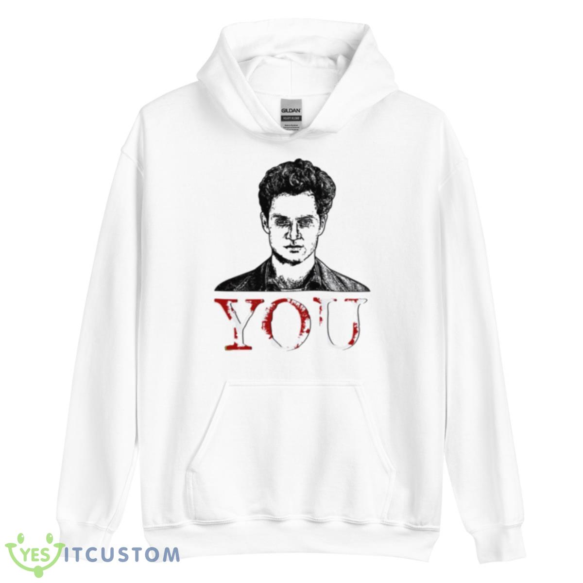 Joe Goldberg Sketch Art You Netflix Shirt 11 Joe Goldberg Sketch Art You Netflix Shirt - Unisex Heavy Blend Hooded Sweatshirt