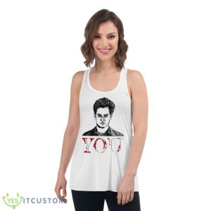 Joe Goldberg Sketch Art You Netflix Shirt 8 Joe Goldberg Sketch Art You Netflix Shirt - Women's Flowy Racerback Tank