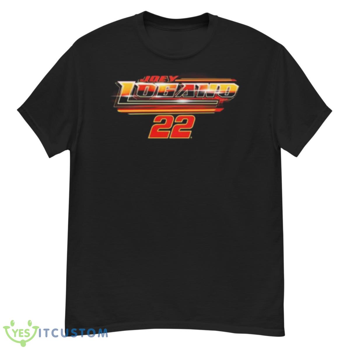 Joey Logano Team Penske Black 2023 #22 Shell Pennzoil Shirt 12 Joey Logano Team Penske Black 2023 #22 Shell Pennzoil Shirt - G500 Men’s Classic T-Shirt