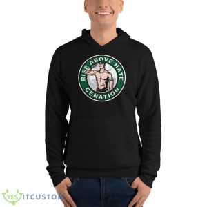 John Cena Rise Above Hate Cenation 2023 Shirt 9 John Cena Rise Above Hate Cenation 2023 Shirt - Unisex Fleece Pullover Hoodie