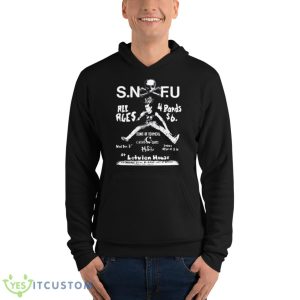 Joni Mitchell Tapes Snfu Vintage Shirt - Unisex Fleece Pullover Hoodie